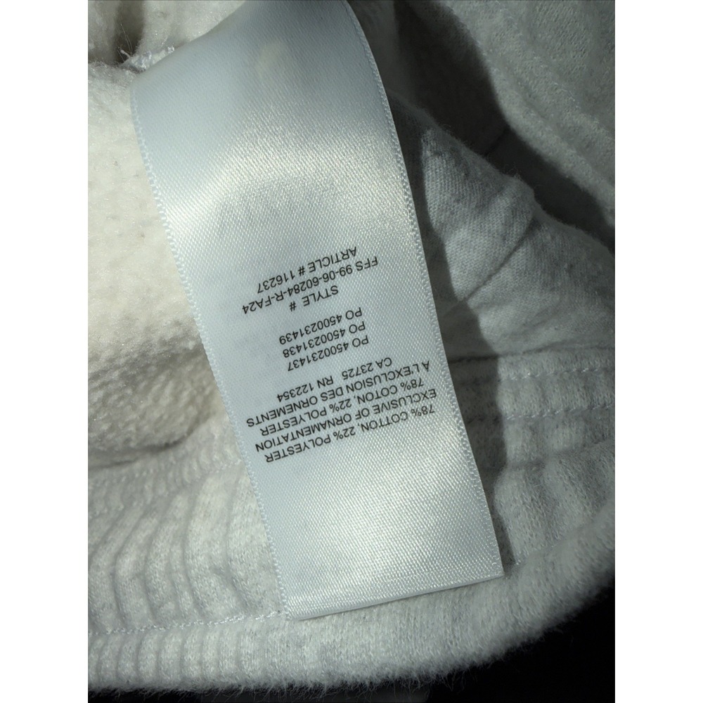 Aritzia Women's Cozy Light Gray Mega Fit Cotton Fleece Sweatpants Size XXL - Picture 7 of 7